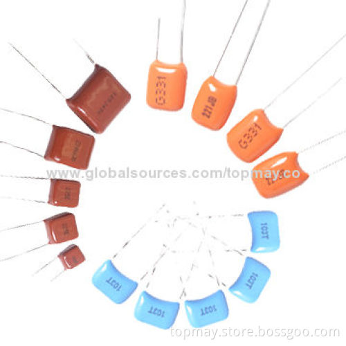 Metalized Polyester Film Capacitor, Suitable for Low-pulse Circuits and Noise Suppression